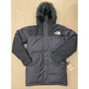 NEW Mens The North Face Bedford Down Parka Insulated Winter Jacket Black - Small